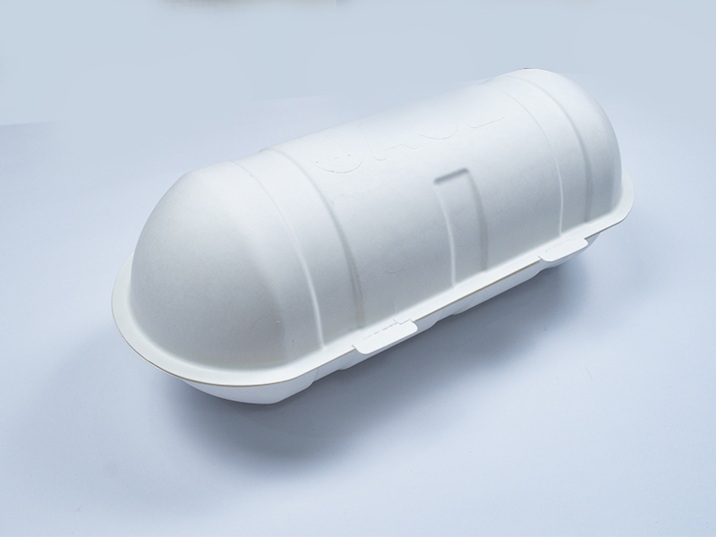 Wine tray wet press paper tray packaging