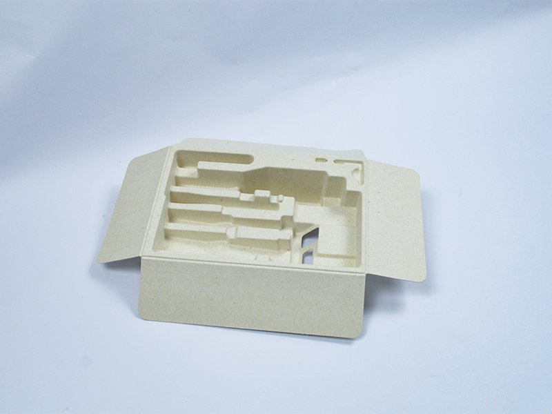 Cosmetic colorful wet-pressed paper tray packaging inner tray