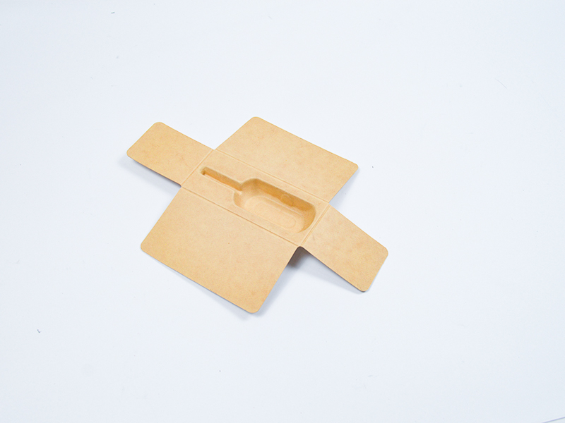 Dyed wet-pressed paper tray, eco-friendly paper tray for digital products