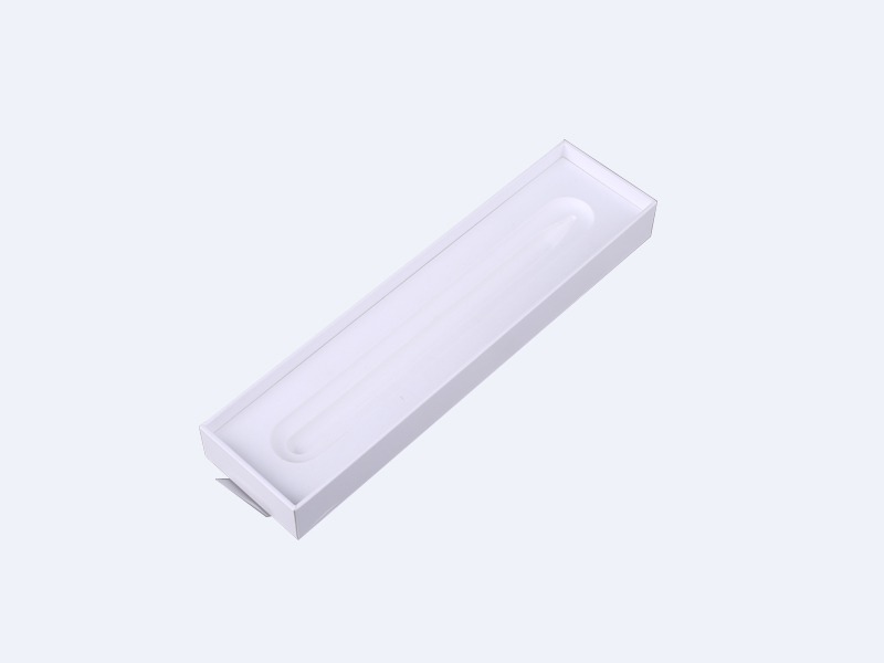 Pen holder, white wet-pressed paper holder, molded from paper pulp