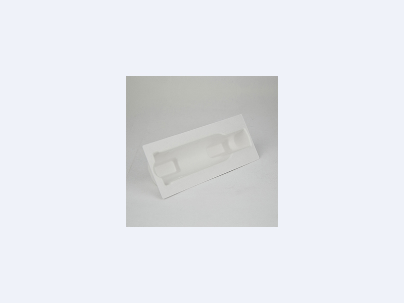 Paper tray for wine bottles