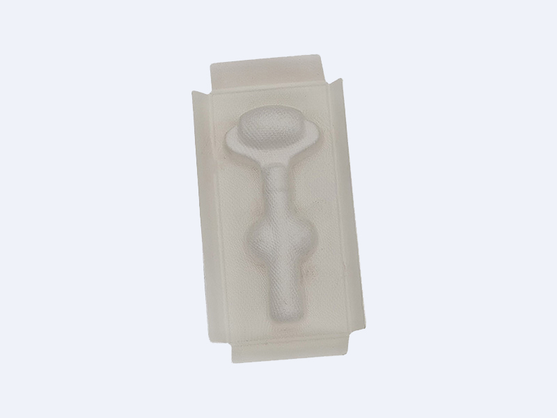 Beauty instrument white wet press paper-plastic packaging lining