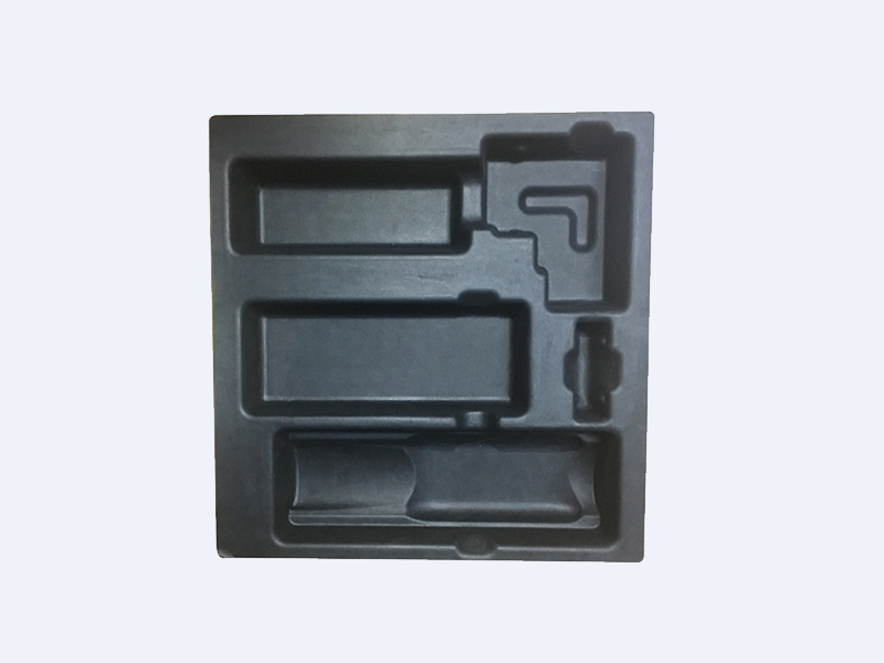 Electronic black wet press paper tray packaging inner tray