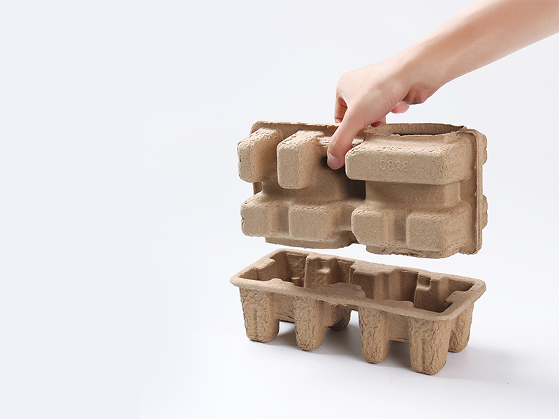 What are the commonly used structures of eco-friendly paper pallets?